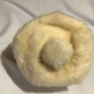 Peggy Claire Mink Hat